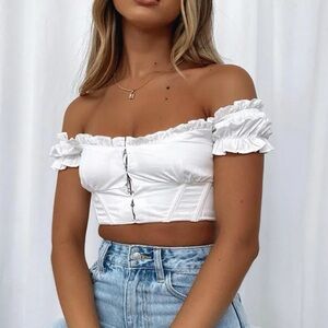 White Fox Sweet N Simple Bustier